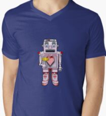 LOVE ROBOT V-Neck T-Shirt