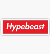 Hypebeast Supreme HD Sneakerhead Yeezy Colorway Logo Sticker