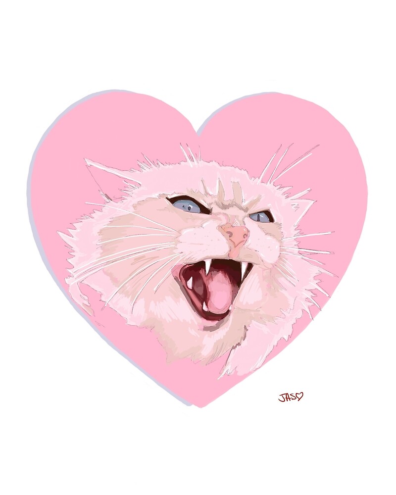 Je Taime Tellement Dessin De Chat De La Saint Valentin