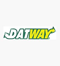 datway dat way migos slang Photographic Print