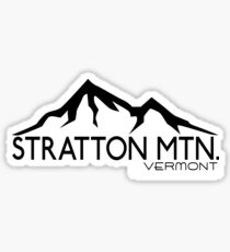 SKIING STRATTON MOUNTAIN VERMONT SKI SNOWBOARDING MOUNTAIN LONDONDERRY Sticker