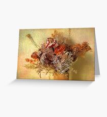 Vintage Bouquet Greeting Card