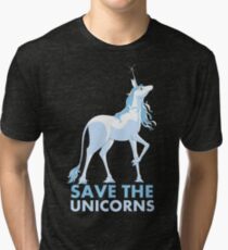 Save the Unicorns Tri-blend T-Shirt