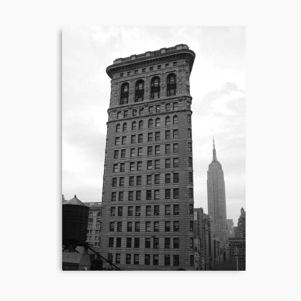 The Flat Iron Building and the Empire State Building Canvas Print