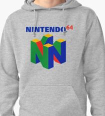 Nintendo 64 logo Pullover Hoodie
