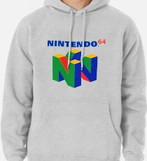 Sudadera con capucha Logotipo de Nintendo 64