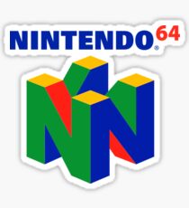 Nintendo 64 logo Sticker