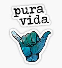 Pegatina Pura vida
