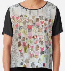 Women's March Together in Love Chiffon Top