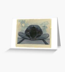 Yoga Essence Greeting Card