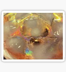 rainbow ice cubes Sticker