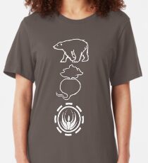 Camiseta ajustada Osos. Beats. Battlestar Galactica