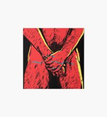 Cover up Art Board Print