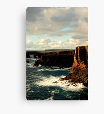 Cliffs Of Eshaness Canvas Print