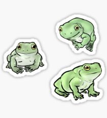 Whites Dumpy Treefrogs Sticker
