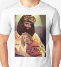 Drag Jesus Trixie with a Katya Lamb Unisex T-Shirt