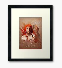 Leeloo Dallas, Multipass! Framed Print