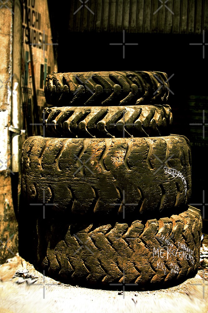 "Manila Tires" by BVPHOTO Redbubble