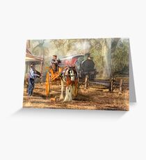 The Four O'Clock Greeting Card