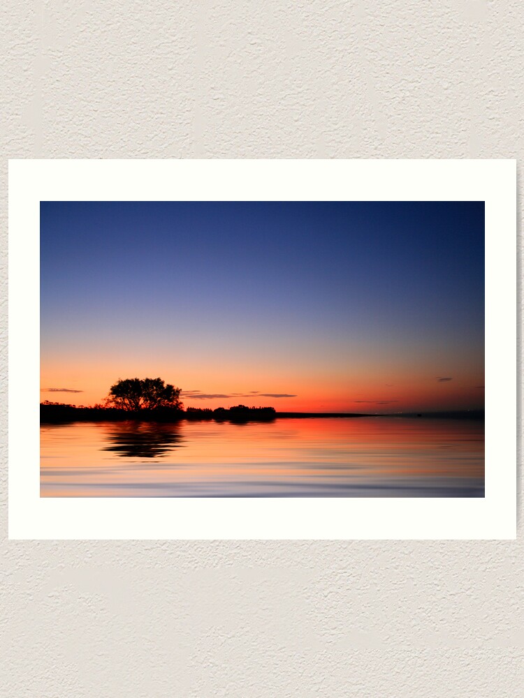 Alternate view of Sunset Port Arlington Art Print