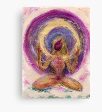 Abstract Enlightened Female Canvas Print