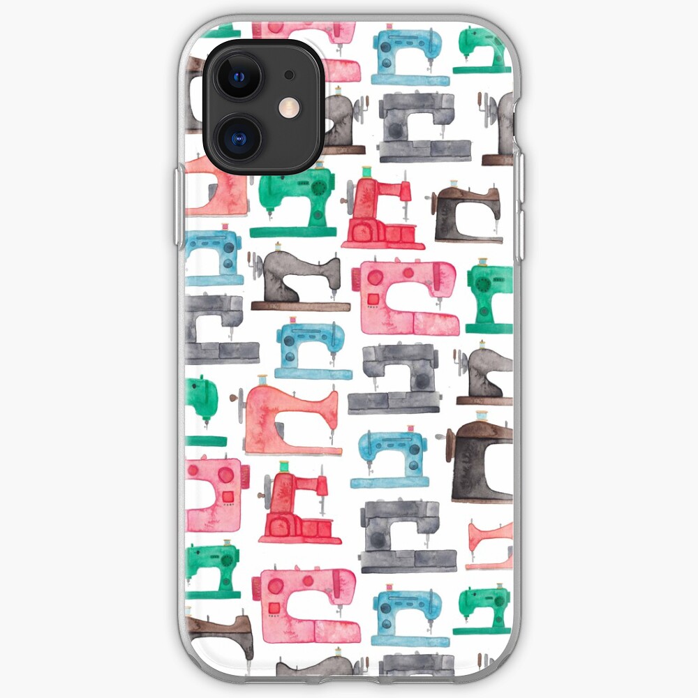 "Sewing Machines" iPhone Case & Cover by ElenaONeill Redbubble