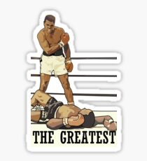 Muhammad Ali The Greatest Boxer Sticker