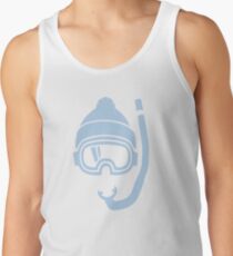 Schnorcheltiefer Pulverschnee Tank Top
