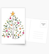 Christmas Tree Postcards
