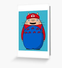 Super Toto Bros Greeting Card