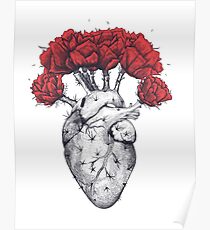 Cactus heart Poster