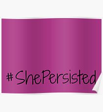 #ShePersisted Poster