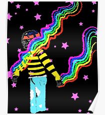 Cosmic Warrior Poster