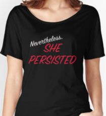 She persisted Women's Relaxed Fit T-Shirt