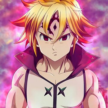 Nanatsu No Taizai Anime Meliodas Ban and King Magnet by NezuSenpai