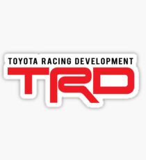 TRD : Toyota Racing Development Sticker