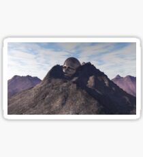 Mountain head Sticker