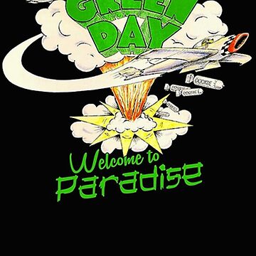 Welcome To Paradise - Lyrics | Art Board Print