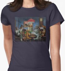 Hunde, die D & D spielen Tailliertes T-Shirt