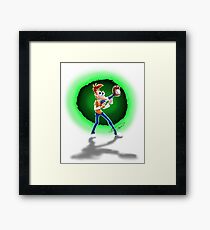 Teen Phineas -Across The Second Dimension Again! Framed Print