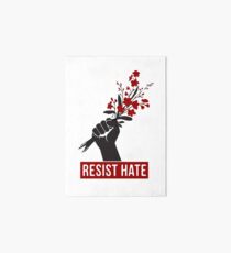 #Resist Art Board Print