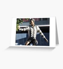 BOB ROSE - COLLINGWOOD FOOTBALLER 1946-1955 Greeting Card