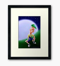 Ferb Fletcher Framed Print
