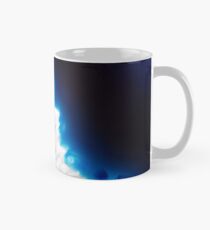 Blue agate mineral super macro Classic Mug