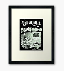 visit arrakis Framed Print