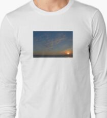 Sonnenuntergang Langarmshirt