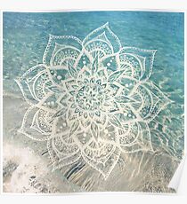 Water Mandala Poster