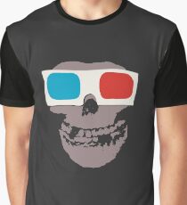 Misfits 3d Skull Graphic T-Shirt