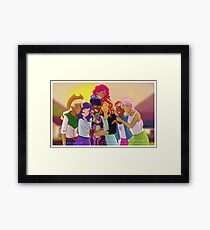 Equestria Girls: Friendship Games (Final Scene Redraw) Framed Print