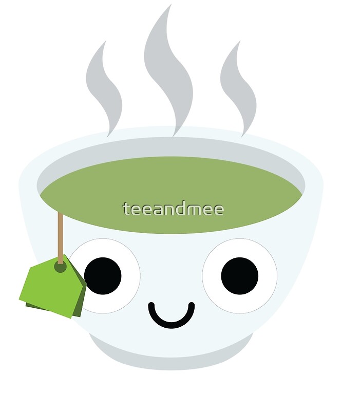 "Green Tea Emoji Shock and Surprise" Posters by teeandmee Redbubble